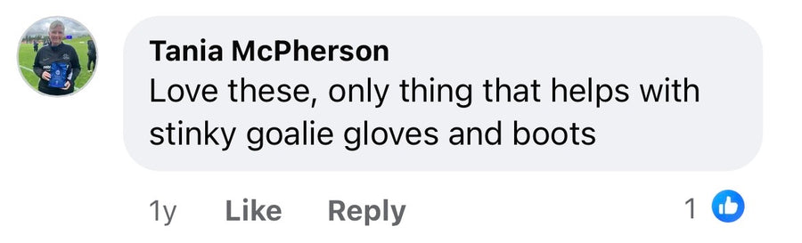 Customer comment screenshot