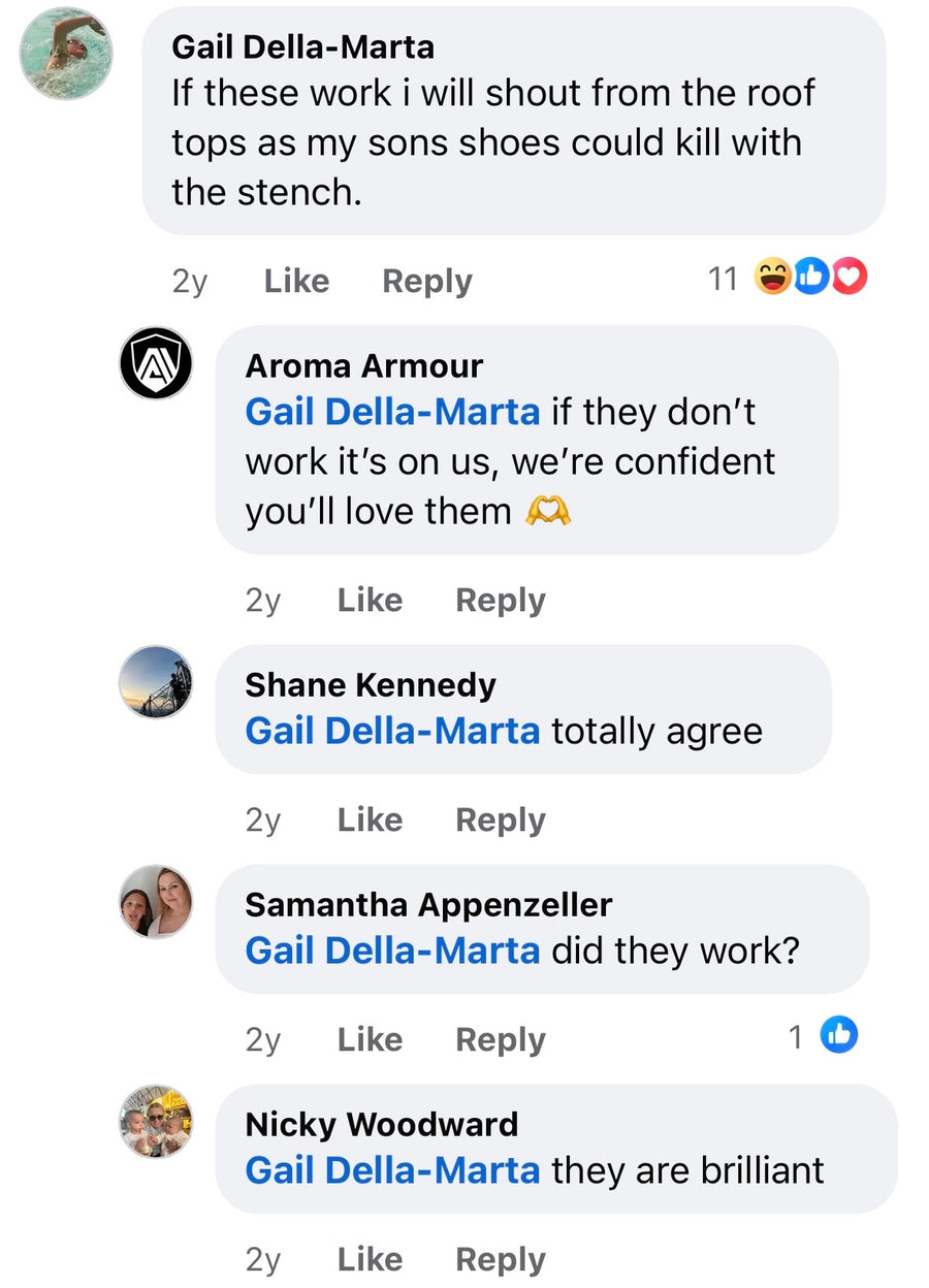 Customer comment screenshot