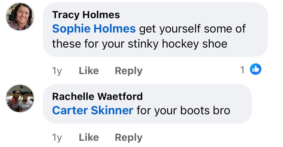 Customer comment screenshot